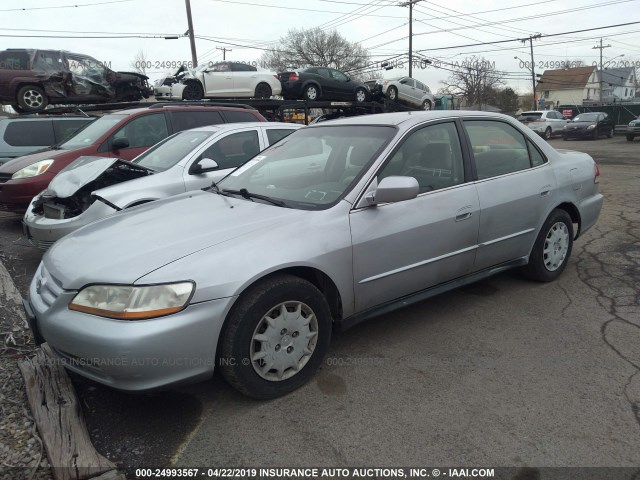 JHMCG66502C003446 - 2002 HONDA ACCORD SILVER photo 2