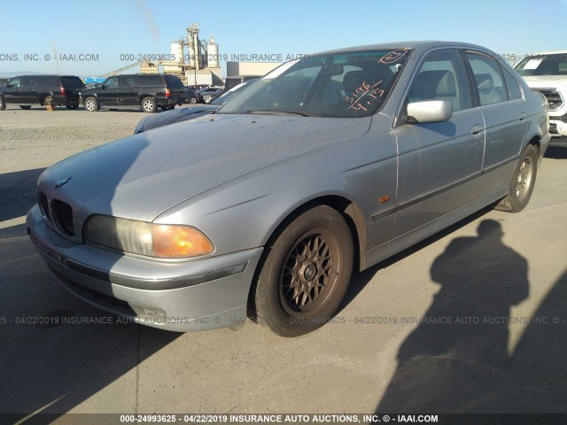 WBADD6329VBW12549 - 1997 BMW 528 I AUTOMATIC SILVER photo 2