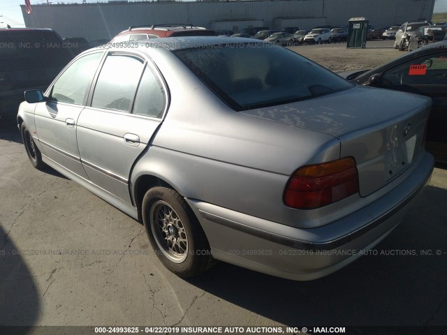 WBADD6329VBW12549 - 1997 BMW 528 I AUTOMATIC SILVER photo 3