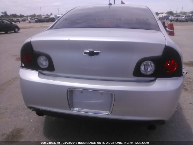 1G1ZJ57759F204414 - 2009 CHEVROLET MALIBU 2LT SILVER photo 6