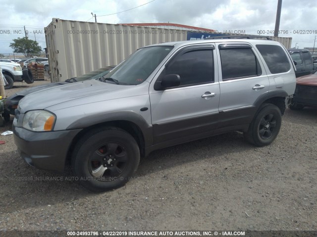 4F2CZ061X3KM35085 - 2003 MAZDA TRIBUTE ES 银色 照片 2