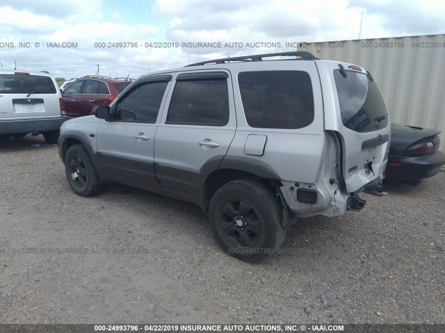 4F2CZ061X3KM35085 - 2003 MAZDA TRIBUTE ES 银色 照片 3