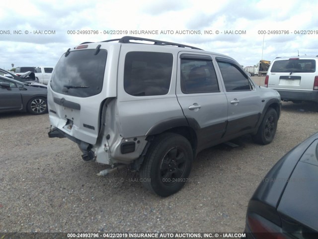 4F2CZ061X3KM35085 - 2003 MAZDA TRIBUTE ES 银色 照片 4