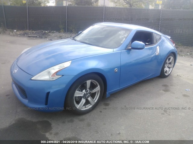 JN1AZ4EH7BM553162 - 2011 NISSAN 370Z TOURING/NISMO BLUE photo 2