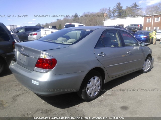 4T1BE32K95U967924 - 2005 TOYOTA CAMRY LE/XLE/SE GRAY photo 4