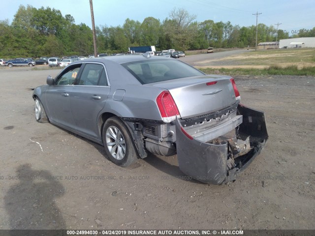 2C3CCAAG4GH197688 - 2016 CHRYSLER 300 LIMITED SILVER photo 3