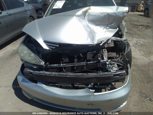 4T1BE32K05U965995 - 2005 TOYOTA CAMRY LE/XLE/SE SILVER photo 6