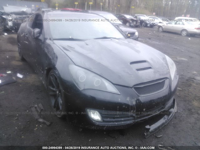 KMHHU6KH6AU039985 - 2010 HYUNDAI GENESIS COUPE 3.8L GRAY photo 6