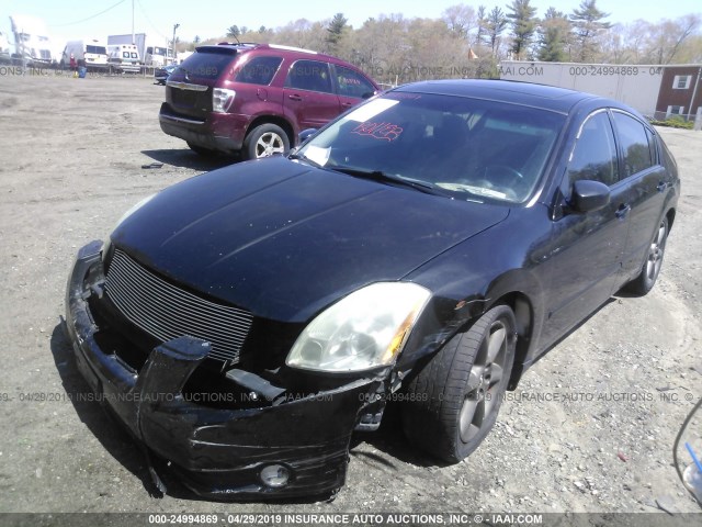 1N4BA41E06C847461 - 2006 NISSAN MAXIMA SE/SL BLACK photo 2