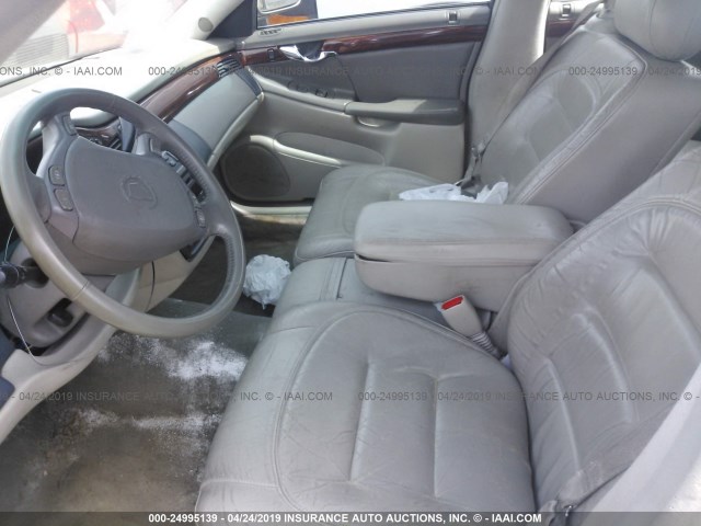 1G6KD54Y22U178856 - 2002 CADILLAC DEVILLE BEIGE photo 5