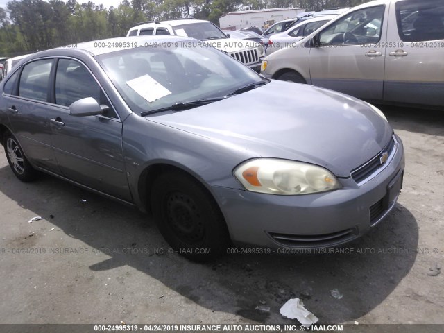 2G1WS581369415724 - 2006 CHEVROLET IMPALA POLICE GRAY photo 1