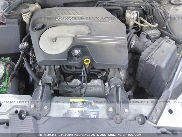 2G1WS581369415724 - 2006 CHEVROLET IMPALA POLICE GRAY photo 10