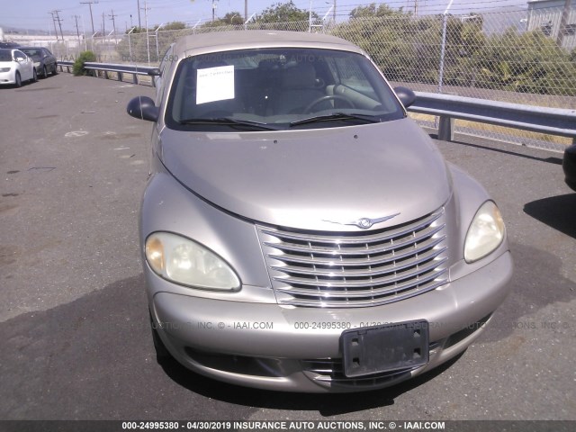 3C3AY75S95T336597 - 2005 CHRYSLER PT CRUISER GT GOLD photo 6