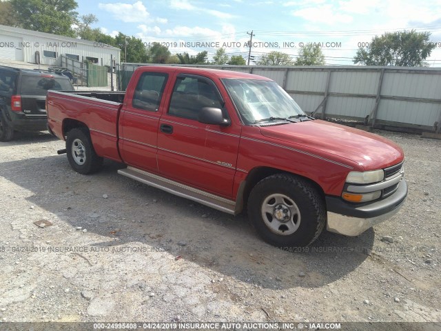 2GCEC19W011139061 - 2001 CHEVROLET SILVERADO C1500 RED photo 1