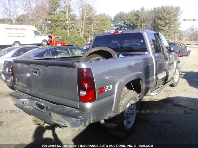 1GCEK19Z77Z155657 - 2007 CHEVROLET SILVERADO K1500 CLASSIC GRAY photo 4