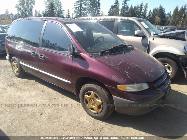 2B4FP2539WR682781 - 1998 DODGE CARAVAN MAROON photo 1