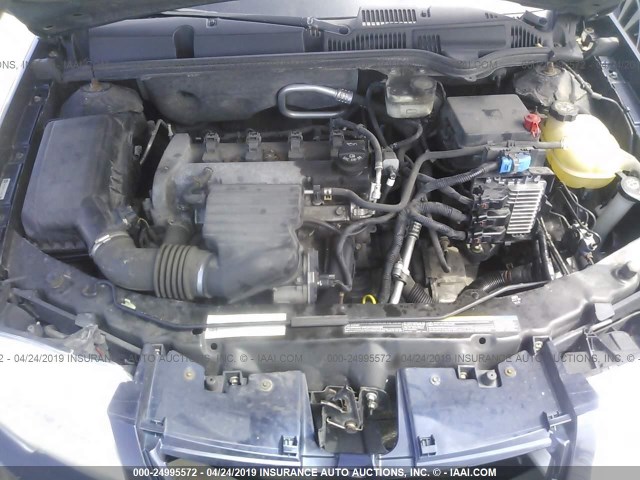 1G8AJ55F67Z178961 - 2007 SATURN ION LEVEL 2 蓝色 照片 10