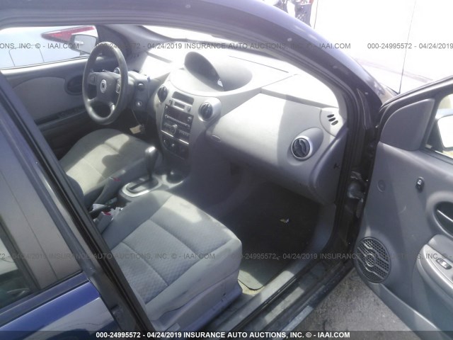 1G8AJ55F67Z178961 - 2007 SATURN ION LEVEL 2 蓝色 照片 5