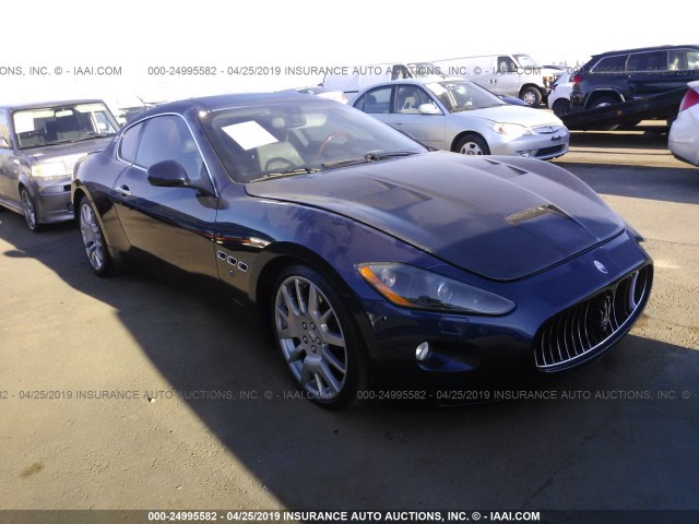 ZAMGJ45A990042308 - 2009 MASERATI GRANTURISMO  BLUE photo 1