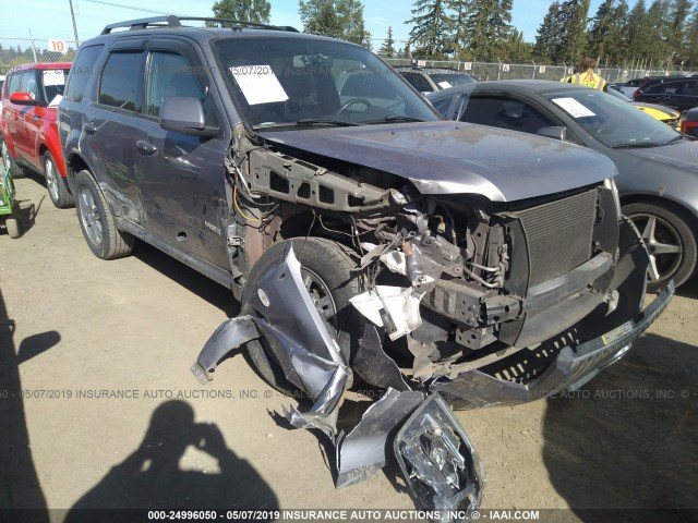 4M2CU97178KJ27312 - 2008 MERCURY MARINER PREMIER GRAY photo 1