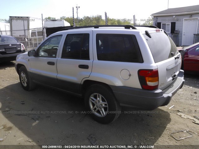 1J4GW48S74C266060 - 2004 JEEP GRAND CHEROKEE LAREDO/COLUMBIA/FREEDOM 银色 照片 3