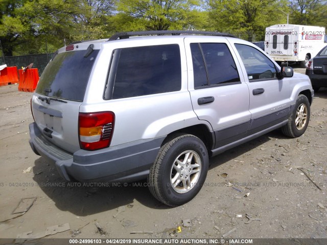 1J4GW48S74C266060 - 2004 JEEP GRAND CHEROKEE LAREDO/COLUMBIA/FREEDOM 银色 照片 4