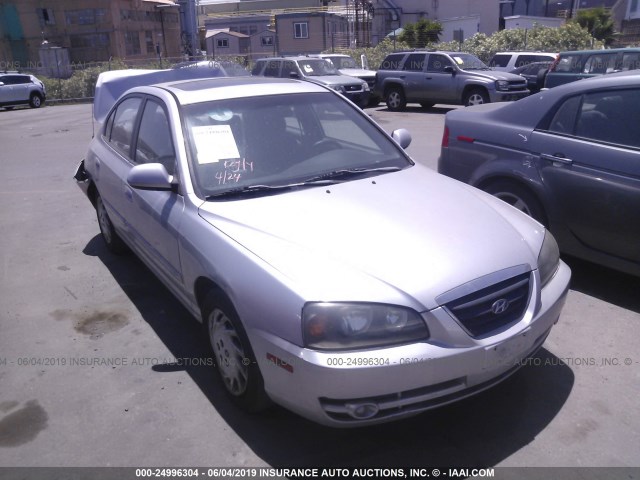 KMHDN46D75U068859 - 2005 HYUNDAI ELANTRA GLS/GT SILVER photo 1