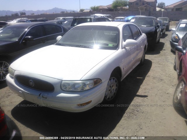 1G4HP54K11U225069 - 2001 BUICK LESABRE CUSTOM WHITE photo 6