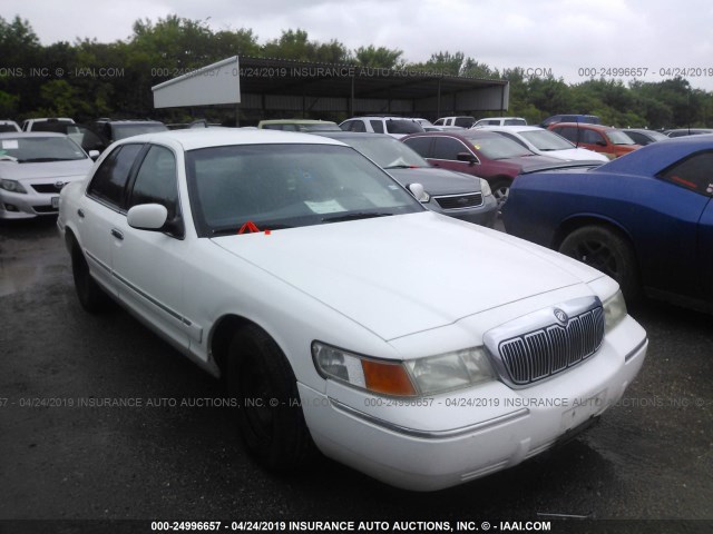 2MEFM74W9YX741555 - 2000 MERCURY GRAND MARQUIS GS WHITE photo 1