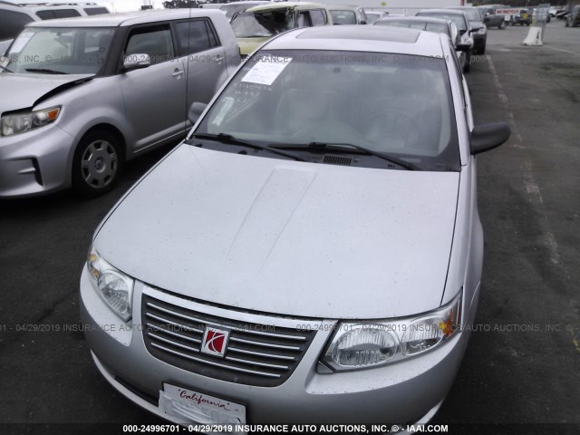 1G8AL58F87Z173024 - 2007 SATURN ION LEVEL 3 SILVER photo 6