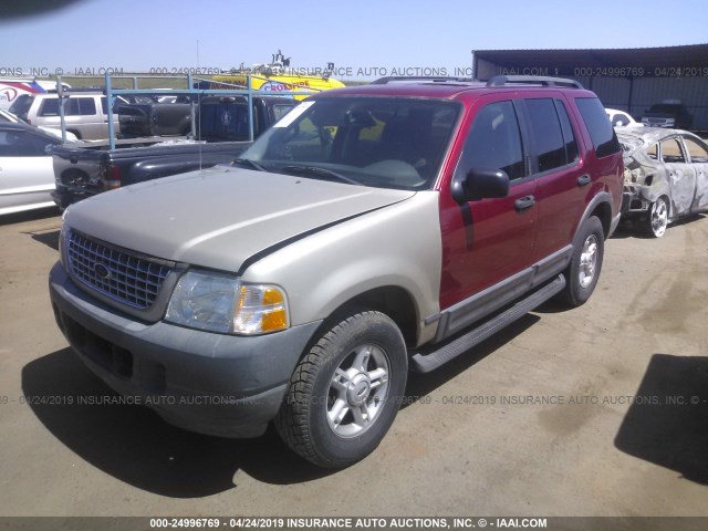 1FMZU63K53ZA59763 - 2003 FORD EXPLORER XLT/XLT SPORT/NBX Qırmızı foto 2