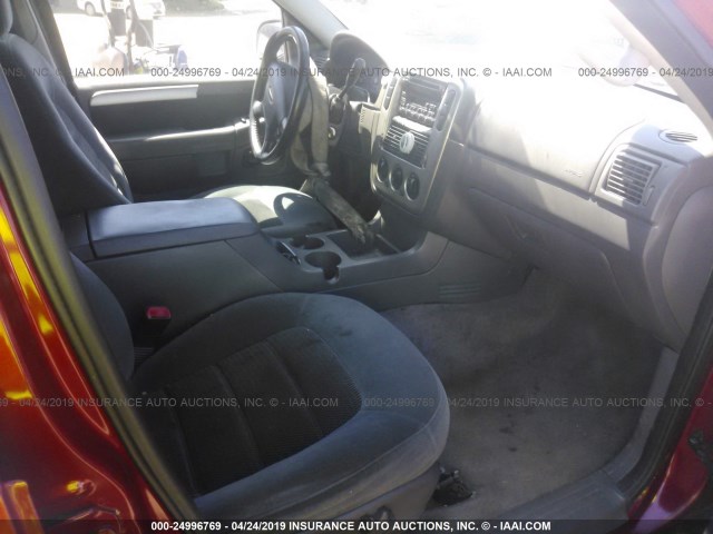 1FMZU63K53ZA59763 - 2003 FORD EXPLORER XLT/XLT SPORT/NBX Qırmızı foto 5