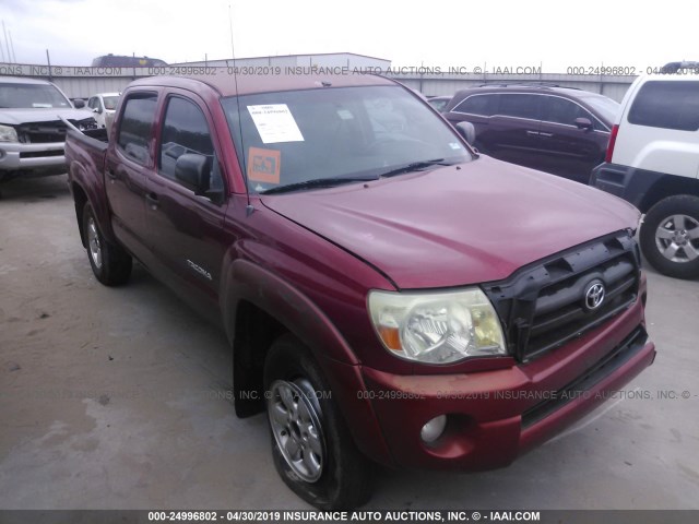 3TMJU62N08M062978 - 2008 TOYOTA TACOMA DOUBLE CAB PRERUNNER RED photo 1
