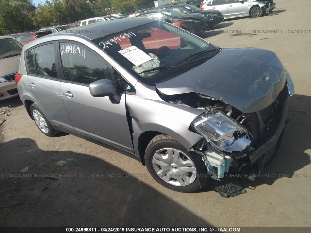 3N1BC1CP8CK248267 - 2012 NISSAN VERSA S/SL SILVER photo 1