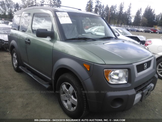 5J6YH28643L048310 - 2003 HONDA ELEMENT EX GREEN photo 1