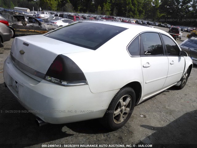 2G1WS551369372409 - 2006 CHEVROLET IMPALA POLICE WHITE photo 4