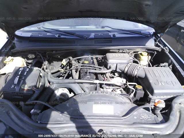 1J4GW48S04C355775 - 2004 JEEP GRAND CHEROKEE LAREDO/COLUMBIA/FREEDOM 蓝色 照片 10