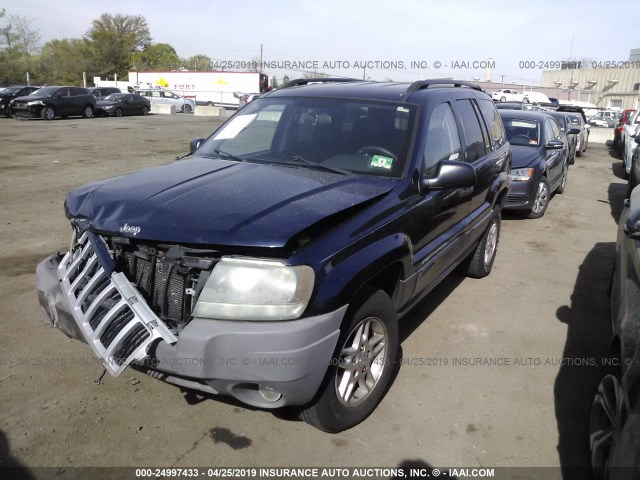 1J4GW48S04C355775 - 2004 JEEP GRAND CHEROKEE LAREDO/COLUMBIA/FREEDOM 蓝色 照片 2