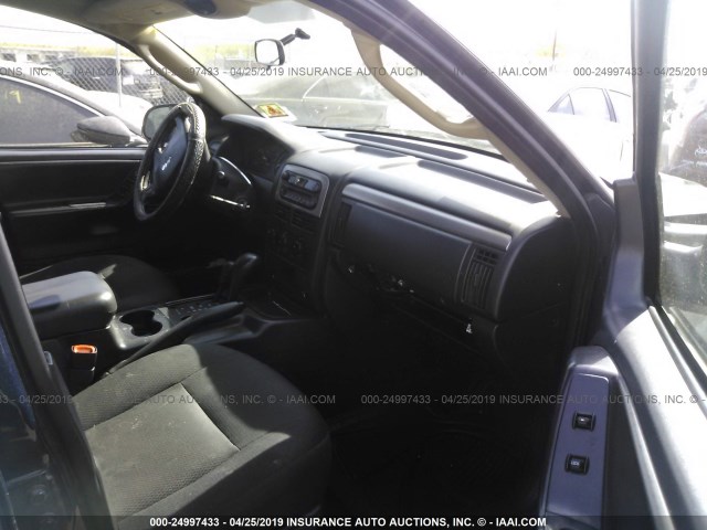 1J4GW48S04C355775 - 2004 JEEP GRAND CHEROKEE LAREDO/COLUMBIA/FREEDOM 蓝色 照片 5