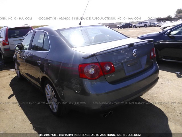 3VWEF71K17M076408 - 2007 VOLKSWAGEN JETTA WOLFSBURG 灰色 照片 3