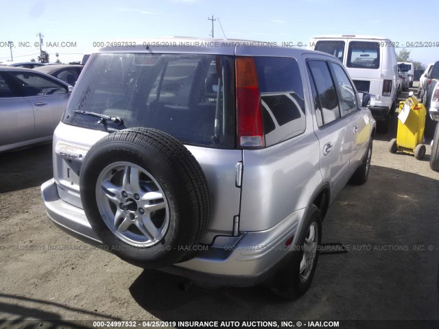 JHLRD18771C010966 - 2001 HONDA CR-V SE/LE SILVER photo 4