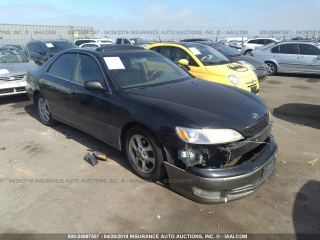 JT8BF28G010291331 - 2001 LEXUS ES 300 BLACK photo 1