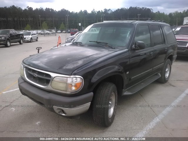 1FMZU83P7YZB15006 - 2000 FORD EXPLORER XLT BLACK photo 2