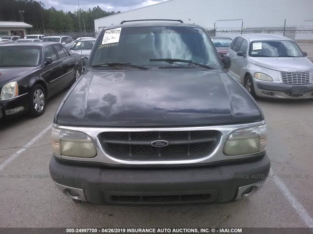 1FMZU83P7YZB15006 - 2000 FORD EXPLORER XLT BLACK photo 6