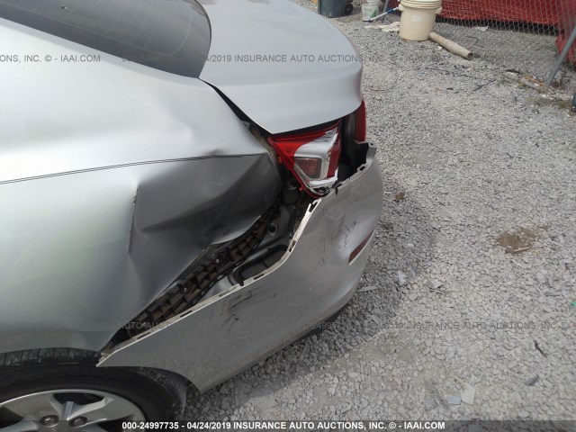 1G11B5SA1DF128079 - 2013 CHEVROLET MALIBU LS SILVER photo 6