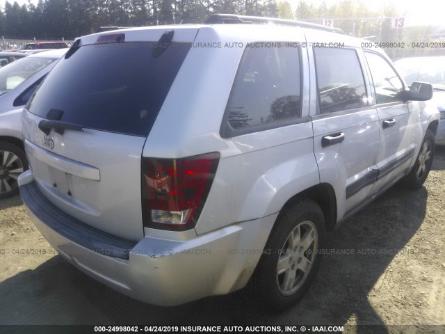 1J4GS48K26C136167 - 2006 JEEP GRAND CHEROKEE LAREDO/COLUMBIA/FREEDOM 银色 照片 4