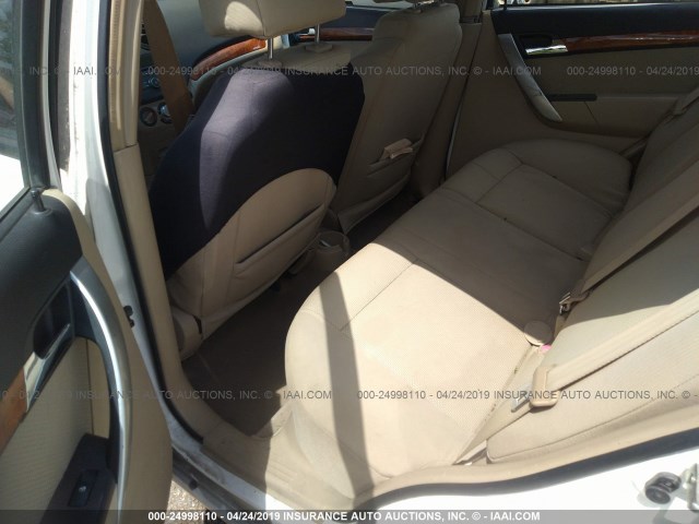 KL1TD56E89B628205 - 2009 CHEVROLET AVEO LS/LT Ақ фото 8