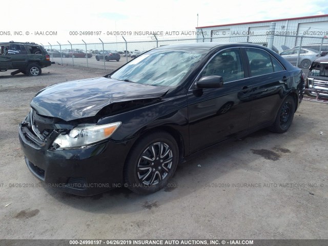 4T1BF3EK6BU137356 - 2011 TOYOTA CAMRY SE/LE/XLE 黑色 照片 2