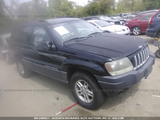 1J4GW48S44C325520 - 2004 JEEP GRAND CHEROKEE LAREDO/COLUMBIA/FREEDOM 黑色 照片 1