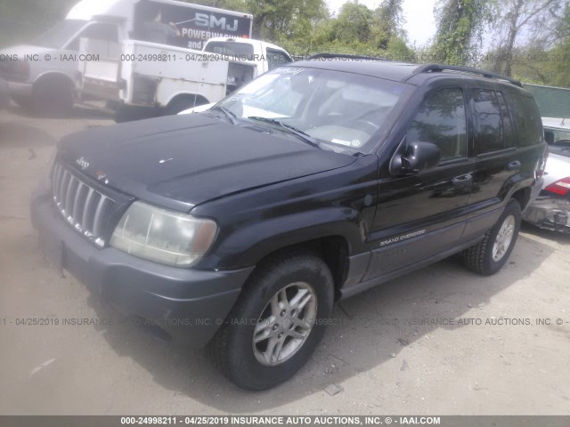 1J4GW48S44C325520 - 2004 JEEP GRAND CHEROKEE LAREDO/COLUMBIA/FREEDOM 黑色 照片 2